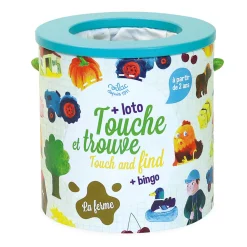 Kids Vilac Touch And Find + Bingo Farm