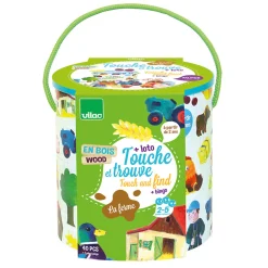 Kids Vilac Touch And Find + Bingo Farm