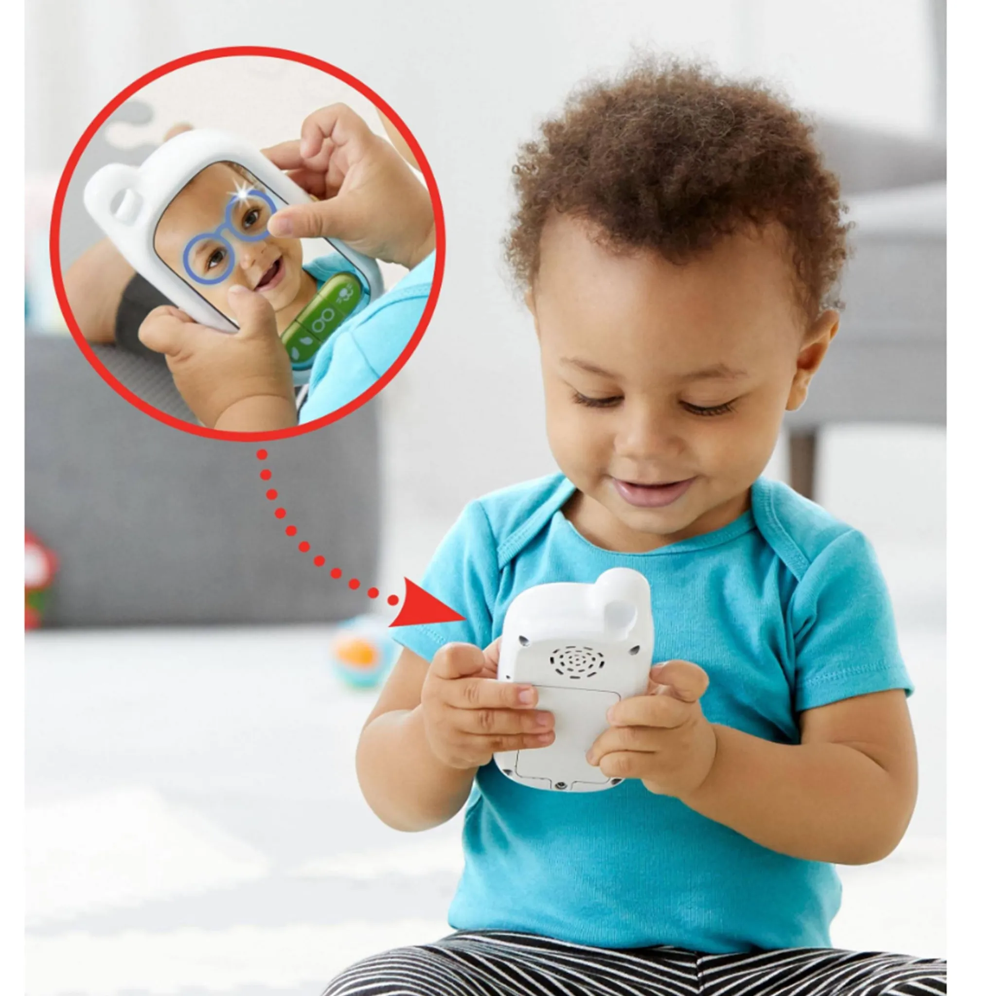 Kids Skip Hop Toy Cellular Grey