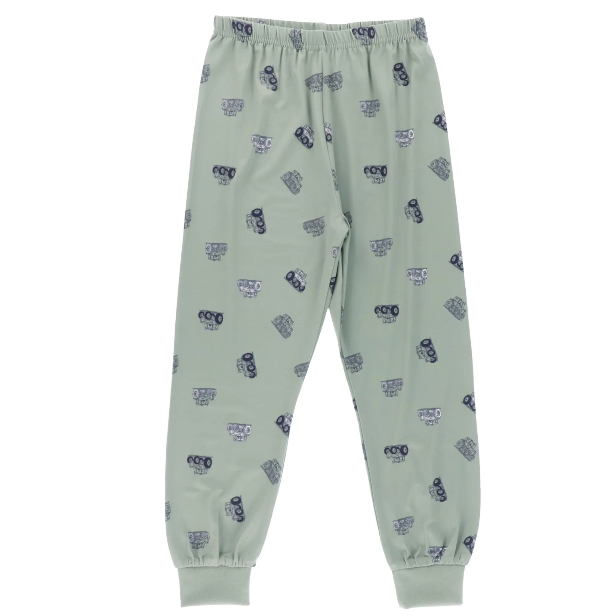 Kids/BOY Nano Pajamas & Bathrobes>Tractors 3pc Pajamas 2-12