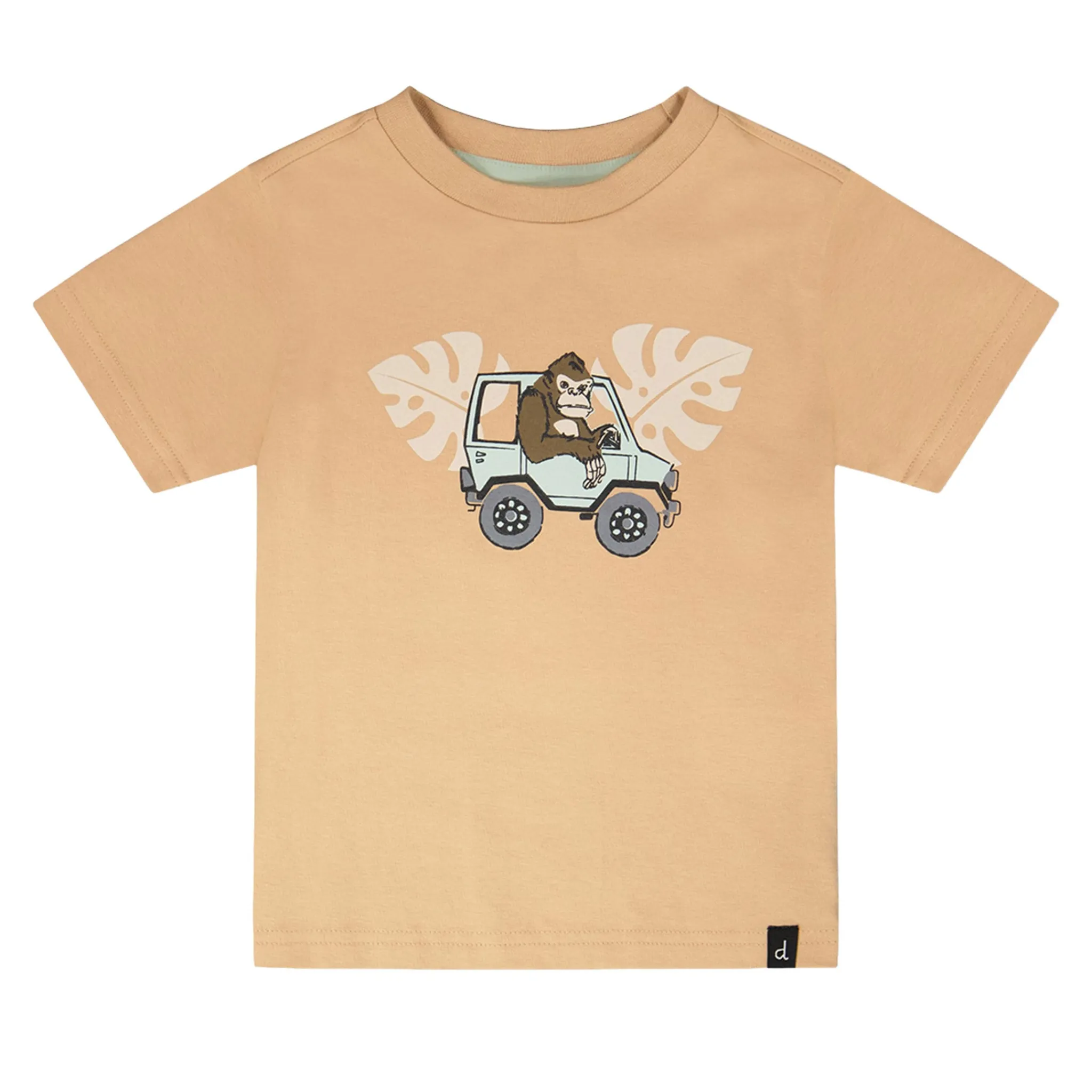 Kids/BOY Deux par Deux Trail Gorilla T-shirt 3-6