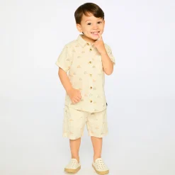 Kids/BOY Deux par Deux Trail Safari Shirt 3-6
