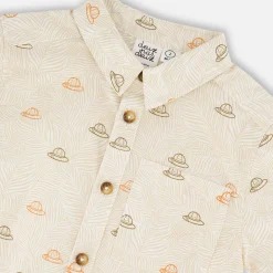 Kids/BOY Deux par Deux Trail Safari Shirt 3-6