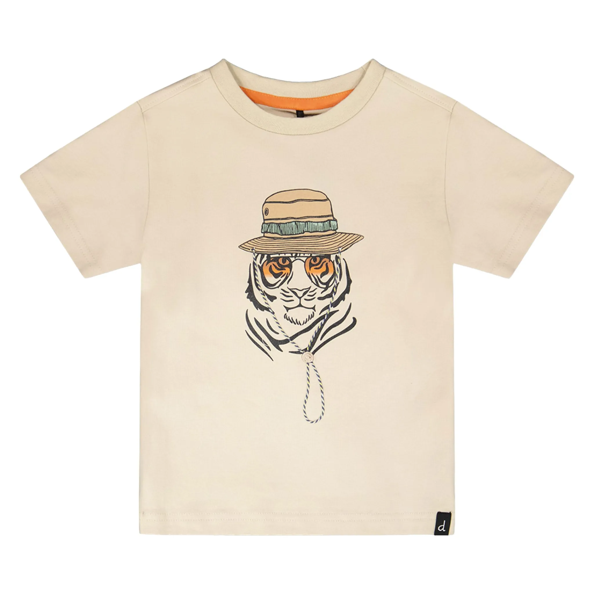 Kids/BOY Deux par Deux Trail Tiger T-shirt 3-6