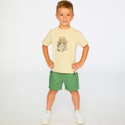 Kids/BOY Deux par Deux Trail Tiger T-shirt 3-6