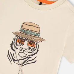 Kids/BOY Deux par Deux Trail Tiger T-shirt 3-6