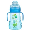 Kids Mam Baby Trainer+ Baby 9oz Bottle and Cup - Blue