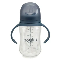 Kids Nouka Breastfeeding|Tableware>Transitional Sippy/Weighted Straw Cup - Deep Ocean
