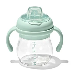 Kids Oxo Tot Tableware|Plates & Placemats>Transitions Soft Spout Sippy Cup With Removable Handles 6oz - Opal