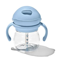 Kids Oxo Tot Transitions Straw Cup With Removable Handles 6oz - Dusk
