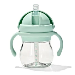 Kids Oxo Tot Tableware|Plates & Placemats>Transitions Straw Cup With Removable Handles 6oz - Opal