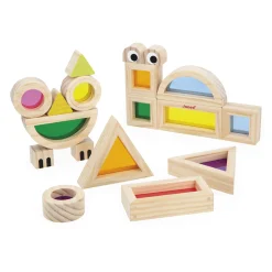 Kids Janod Assembly & Construction>Translucent Sensory Block