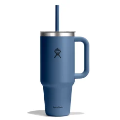 Kids Hydro Flask Travel Tumbler 40oz- Harborblue
