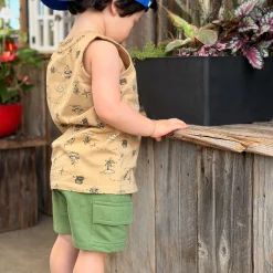 Kids/BOY Camp by Birdz Treasure Hunt Tank Top 2-8y