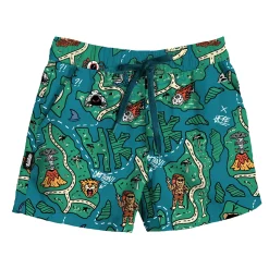 Kids/BOY Headster Kids Swimsuits>Treasure Map Boardshort 2-12y