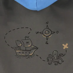 Kids/BOY Camp by Birdz Treasure Map Hoodie 2-8y