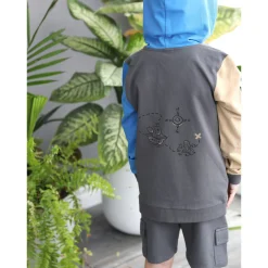 Kids/BOY Camp by Birdz Treasure Map Hoodie 2-8y