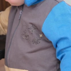 Kids/BOY Camp by Birdz Treasure Map Hoodie 2-8y