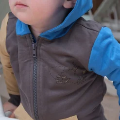 Kids/BOY Camp by Birdz Treasure Map Hoodie 2-8y