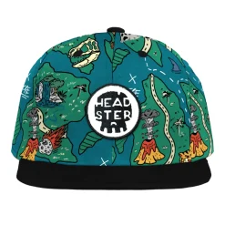 BOY Headster Kids Hats & Caps>Treasure Map Snapback 6-24m