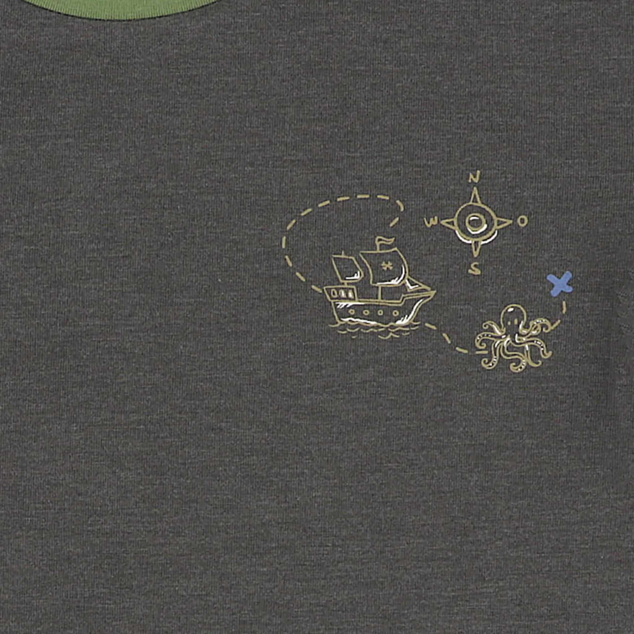 Kids/BOY Camp by Birdz Treasure Map T-shirt 2-8y