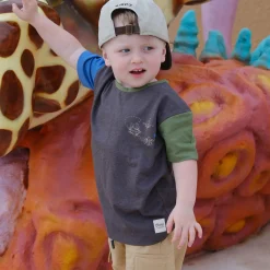 Kids/BOY Camp by Birdz Treasure Map T-shirt 2-8y