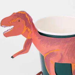 Meri Meri Party Supplies>T-Rex Party Cups (8)