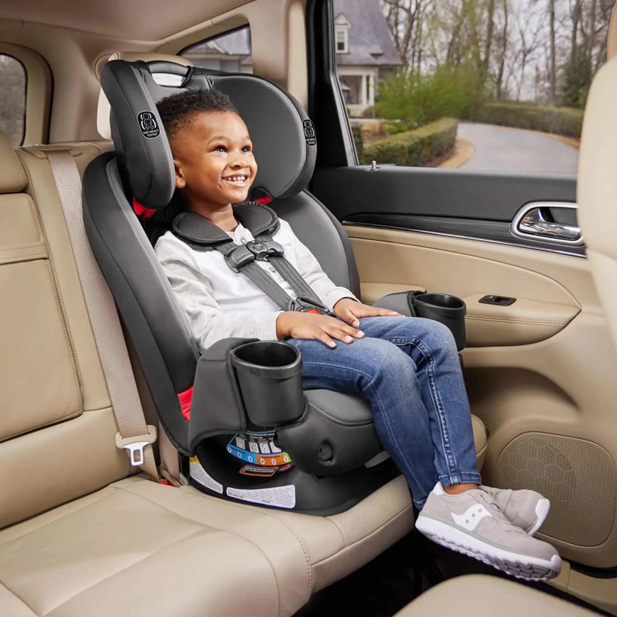 Kids Graco TrioGrow Snuglock 3-In-1 Car Seat - Prescott