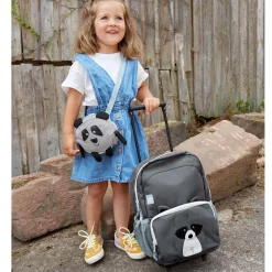 Kids Lassig Trolley Backpack - About Friends Racoon