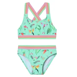 Kids Color Kids Swimsuits>Tropical Aop Uv Bikini 4-12