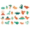 Kids Janod Tropical Dino Magnets Set 24 Pieces