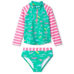 Kids Hatley Swimsuits>Tropical Escape Swimsuit 3-8