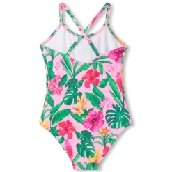 Kids Hatley Tropical Flowers Swimsuit 3-8