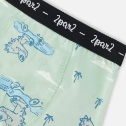 Kids/BOY Deux par Deux Trucks Boxers (3) 2-12