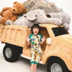 Kids/BOY Deux par Deux Trucks Pajama Set 2-6