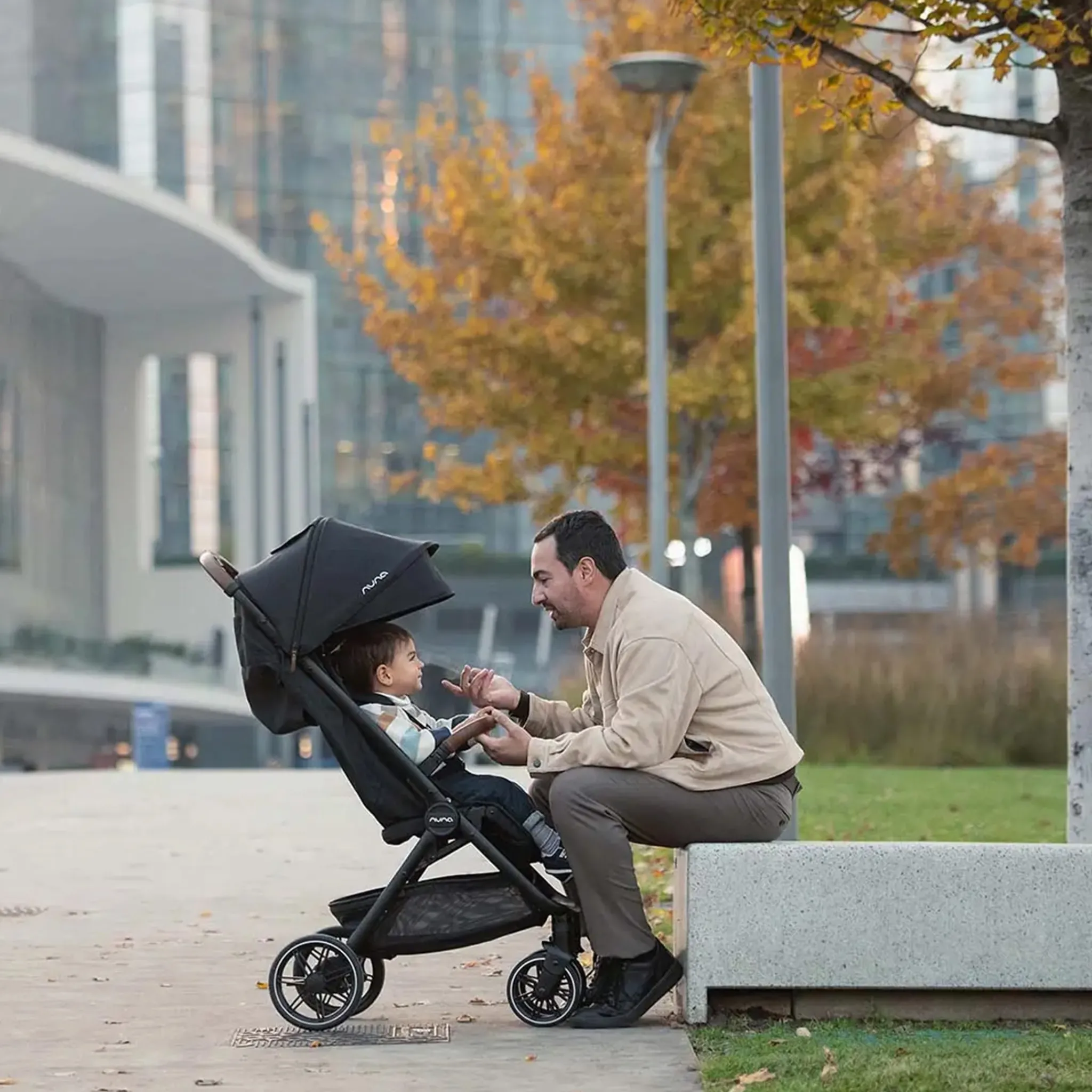Kids Nuna TRVL LX Stroller - Caviar
