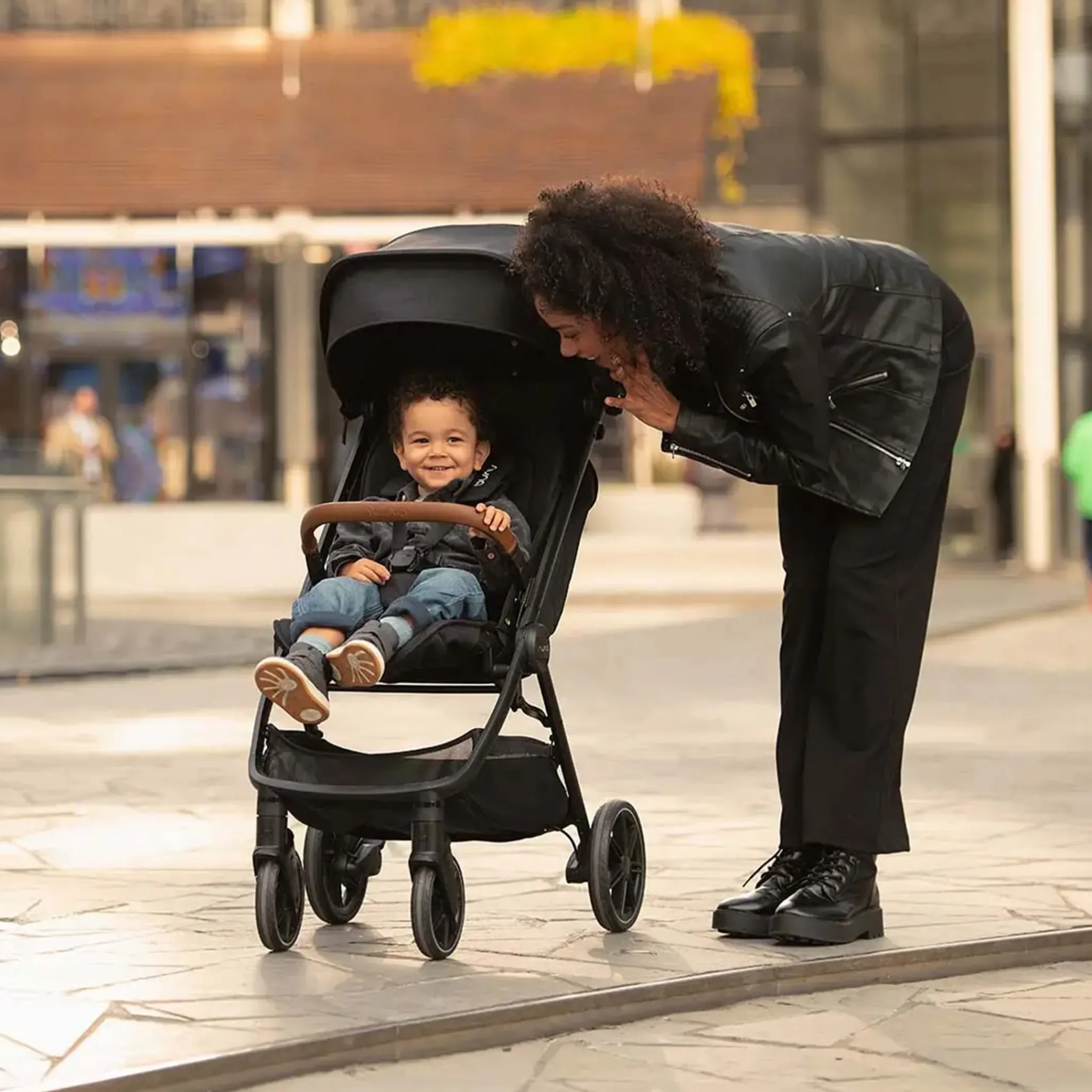 Kids Nuna TRVL LX Stroller - Caviar