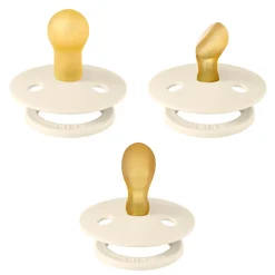 Bibs Try-It Collection (3) 0-6m - Ivory (Size 1)