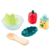 Skip Hop Bath Toys|Bath Accessories>Tub-to-Table Cafe Salad Prep and Serve Salad Bath Toy Set