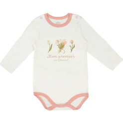 Mon Premier Preemie Clothing|Bodysuits>Tulips My First Bodysuit Premature-18m