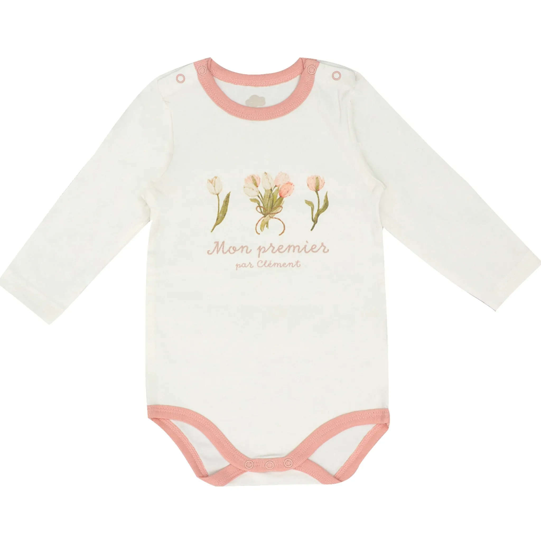 Mon Premier Preemie Clothing|Bodysuits>Tulips My First Bodysuit Premature-18m