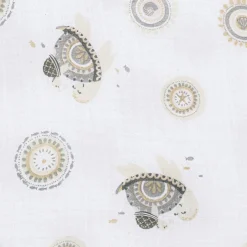 Kids Perlimpinpin Blankets|Blankets>Turtle Muslin Blanket