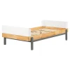 South Shore Twin, Full & Queen Beds>Twin Bed - Bebble Natural and Gray