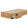 South Shore Twin Bed - Tassio Nordik Oak