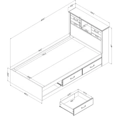 South Shore Twin, Full & Queen Beds><noscript><img width=