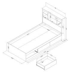 South Shore Twin, Full & Queen Beds><noscript><img width=
