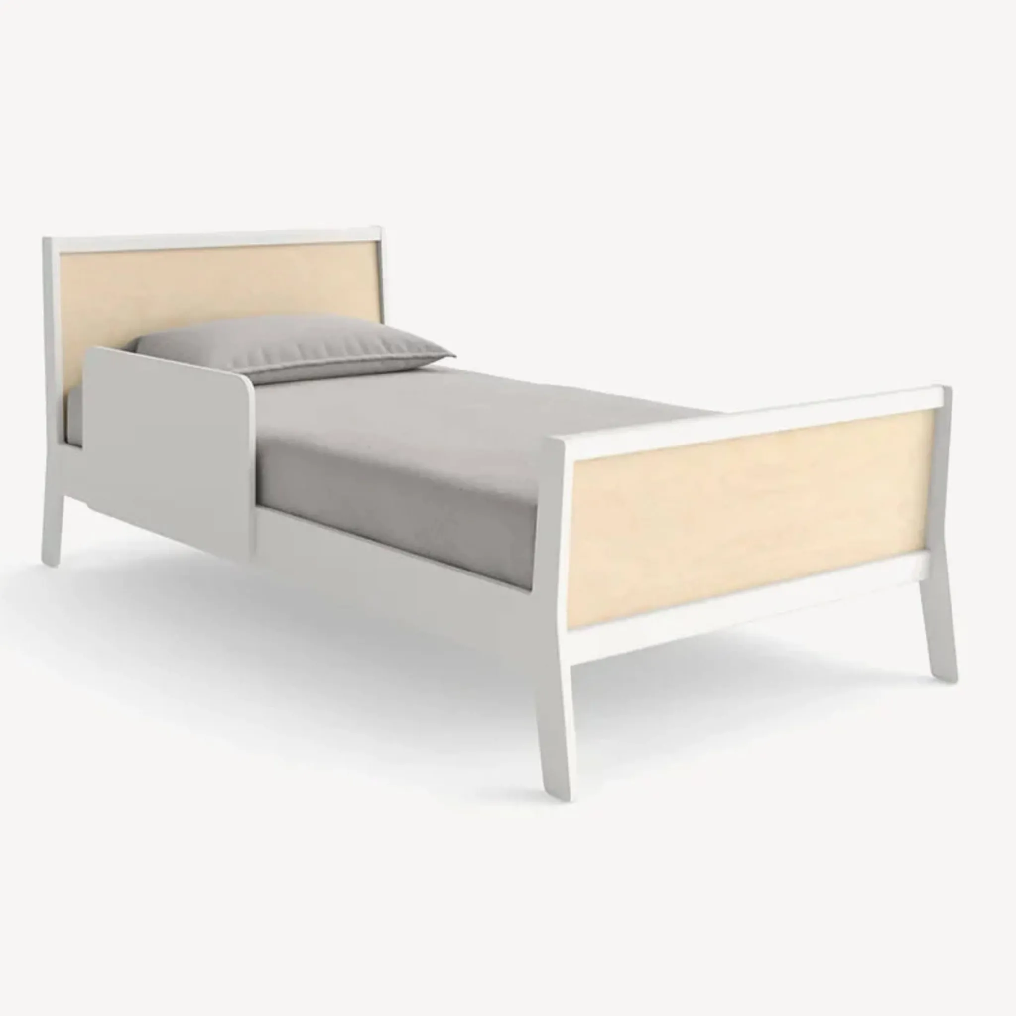 Oeuf Twin Bed Sparrow Wht Nat