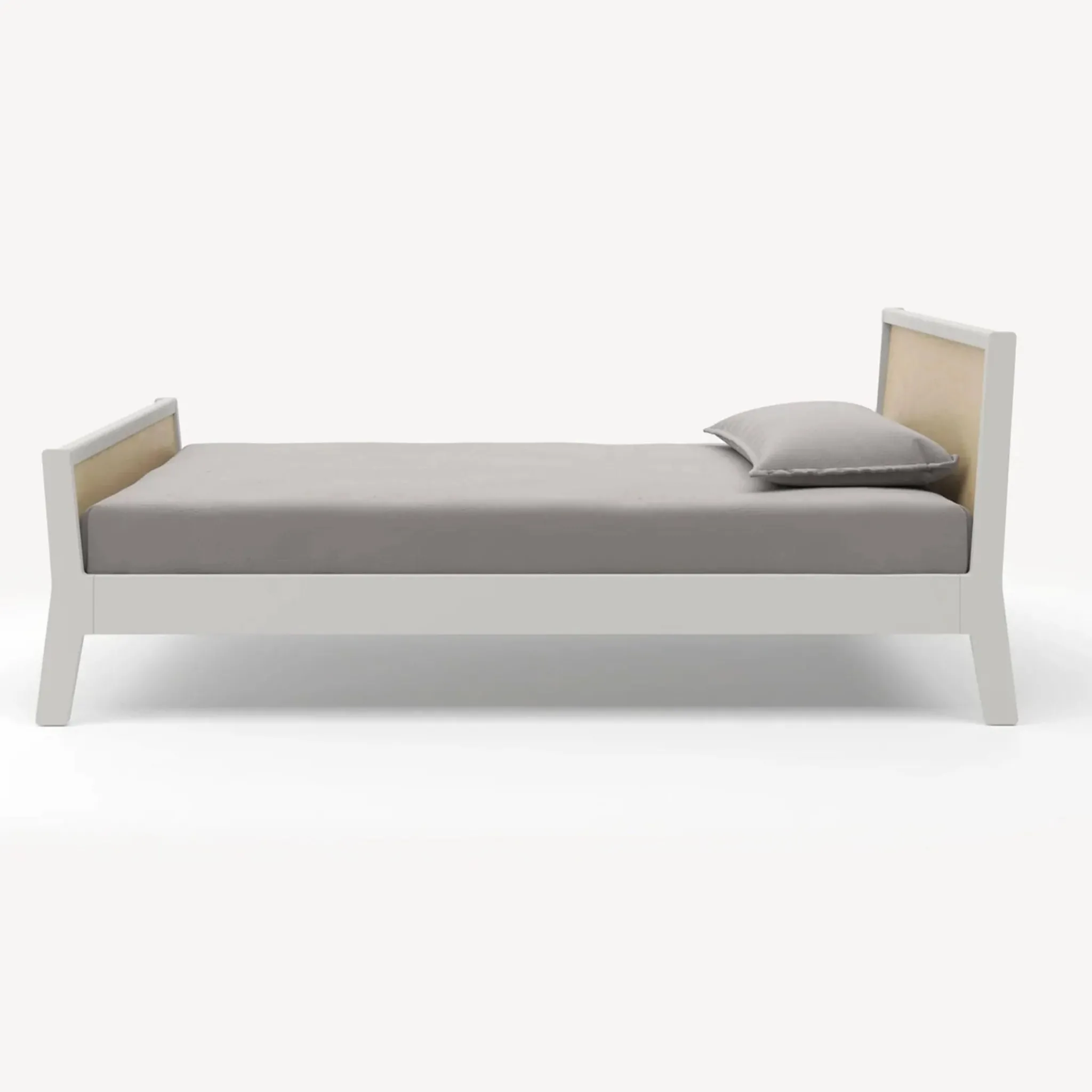 Oeuf Twin Bed Sparrow Wht Nat