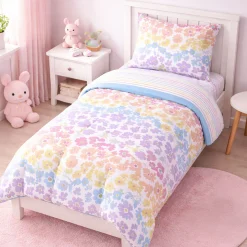 Kids Literie Beco Comforters & Quilts|Twin Bedding>Twin Comforter Set - Flowers