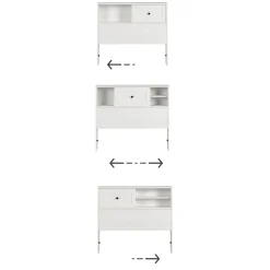 South Shore Twin Headboard - Hazen White Pine